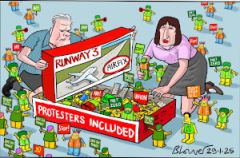 Runway  cartoon