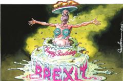 Brexit  cartoon