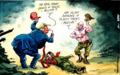 Trump Putin  cartoon.