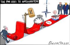 PM US  cartoon.