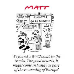 Matt bomb cartoon.
