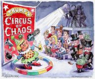 Chaos cartoon.