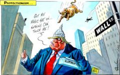 Tariffs cartoon.