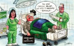 Bloat cartoon.