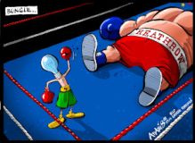 Heathrow cartoon.