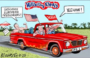 Hillbilly cartoon.