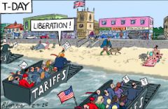 Liberation cartoon