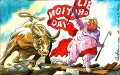 Liberation Day cartoon