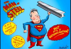 Steel cartoon 10