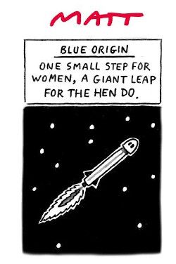 Hen do cartoon