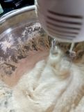 Dough hook kneading