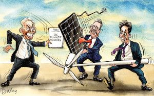 Climate change cartoon