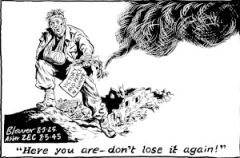 VE Day cartoon