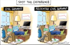 Civil servant  cartoon