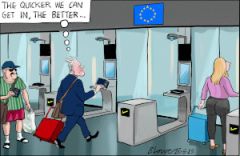 EU  cartoon