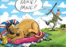 Panic cartoon