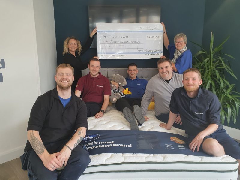 Silentnight presentation from the Michael Hartley & Family Fun Day held in May.