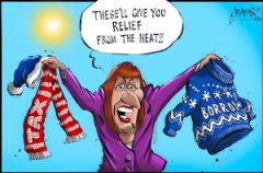 Woollens cartoon