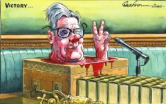 Starmer victory cartoon
