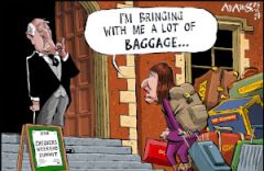Chequers cartoon