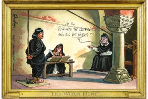 Anti Corbyn  cartoon