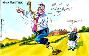 Rope trick  cartoon