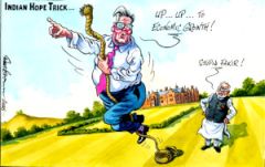 Rope trick  cartoon