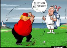 Starmer caddy  cartoon
