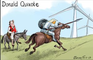 Donal Quixote  cartoon