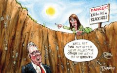 deficit cartoon