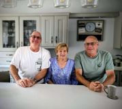 Big Kev's Mother and brother