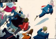 Deputy leader cartoon