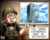 Hamas UN cartoon