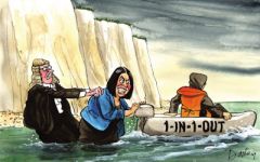 One out cartoon