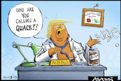 Quack cartoon