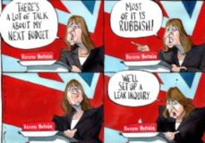 Leak cartoon