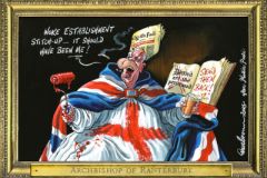 Canterbury cartoon