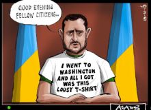 Zelensky T shirt cartoon