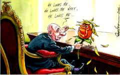Putin Trump cartoon