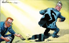 Starmer shadow cartoon