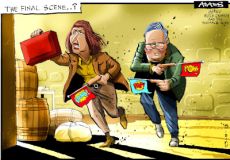 Butch Starmer  cartoon