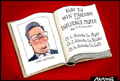 Starmer influence cartoon