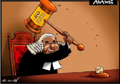 Justice cartoon