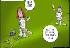Innings cartoon