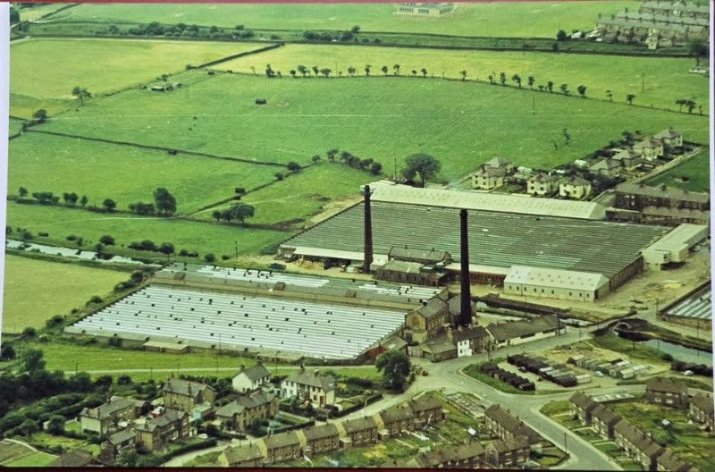 Barnsey and moss sheds in 1964