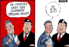 China visit 02 cartoon