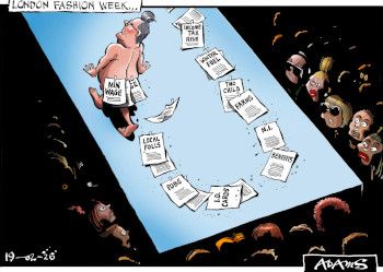 Starmer fashion  cartoon