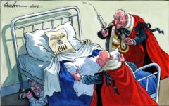 Assisted dying  cartoon