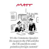 Starmer flight  cartoon