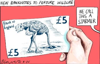 Banknote cartoon
